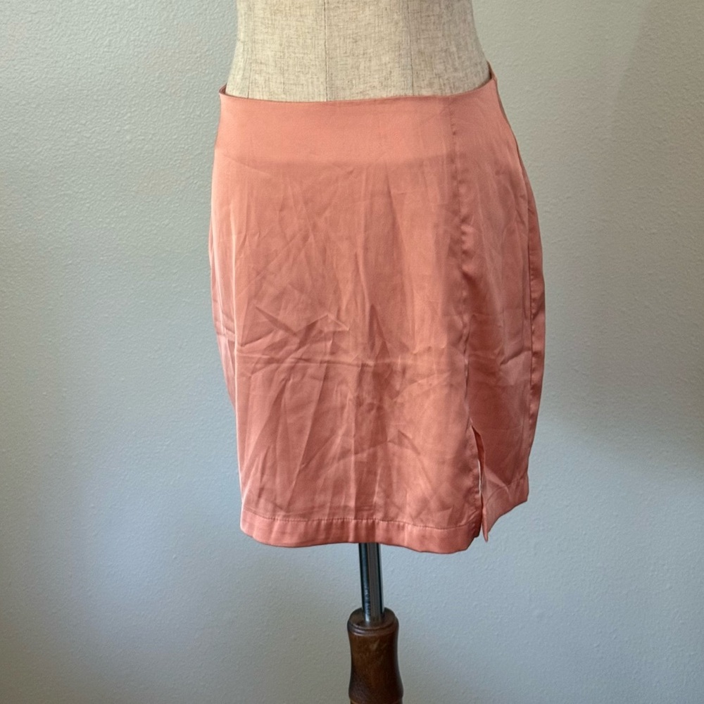 Forever 21 Coral Mini Skirt